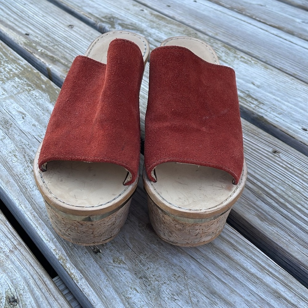 Zara woman wedges platfors size 37 - Picture 2 of 8